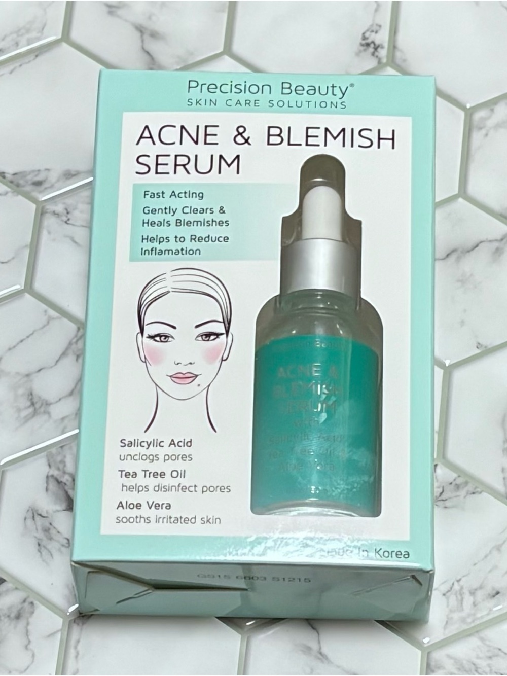 Precision Beauty Acne & Blemish Serum - Aqua